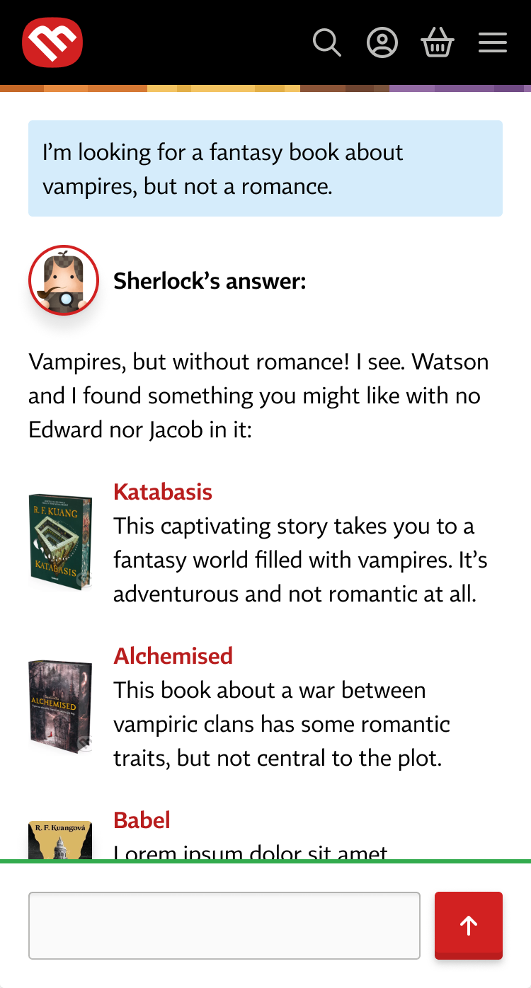 Sherlock chatbot